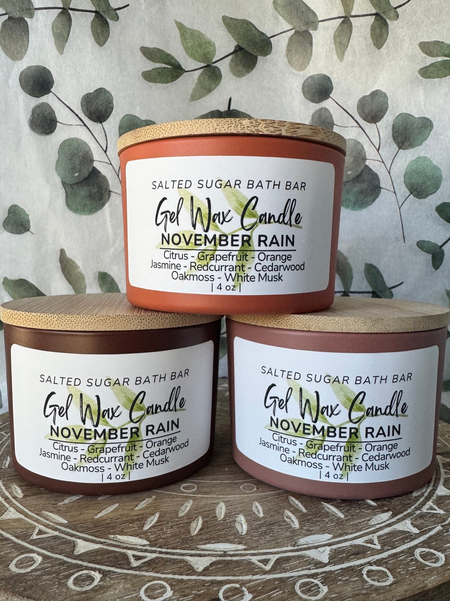 Gel Wax Candles