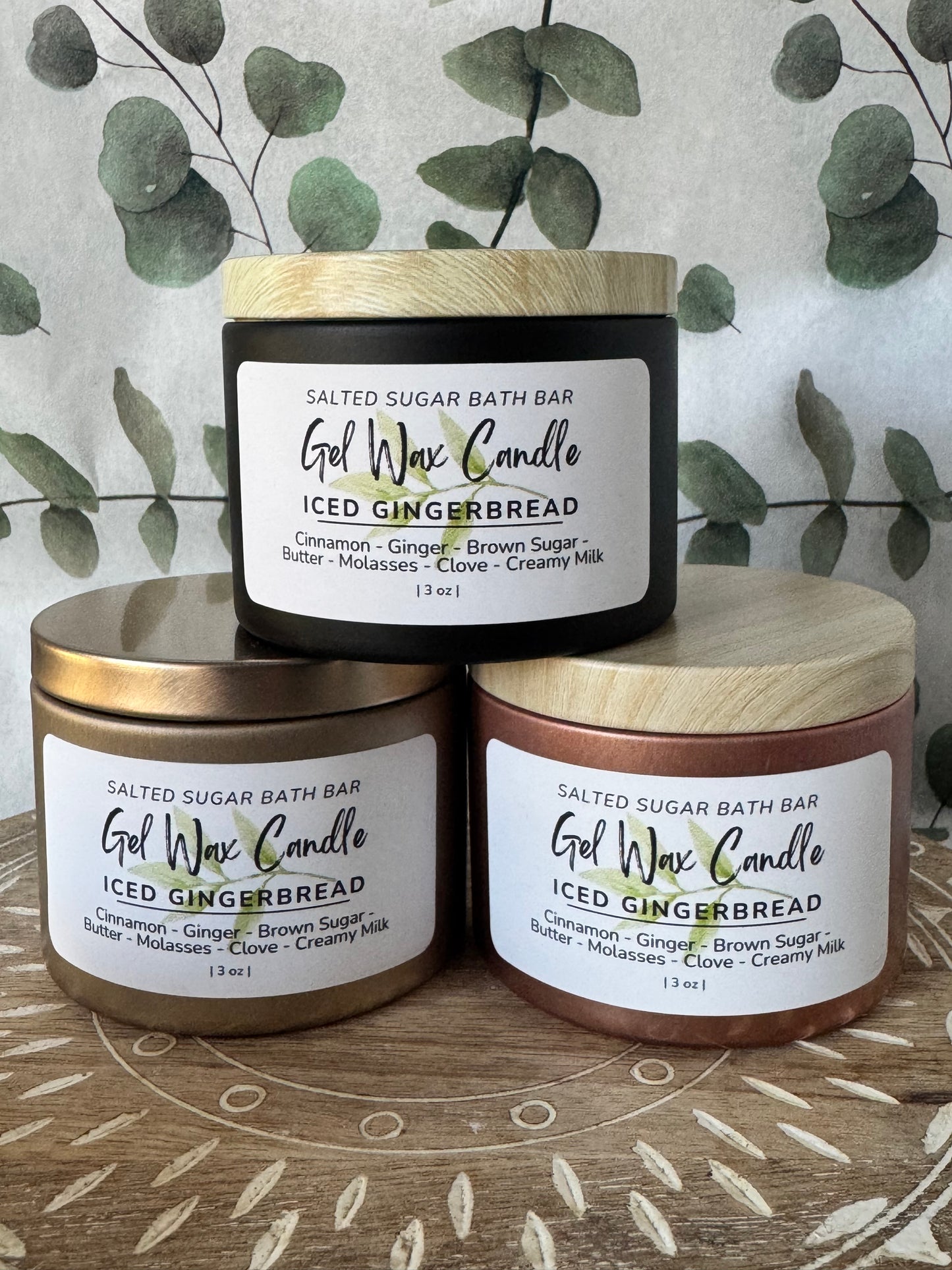 Gel Wax Candles