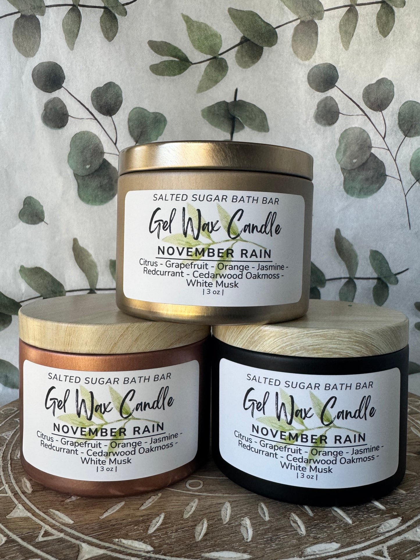 Gel Wax Candles