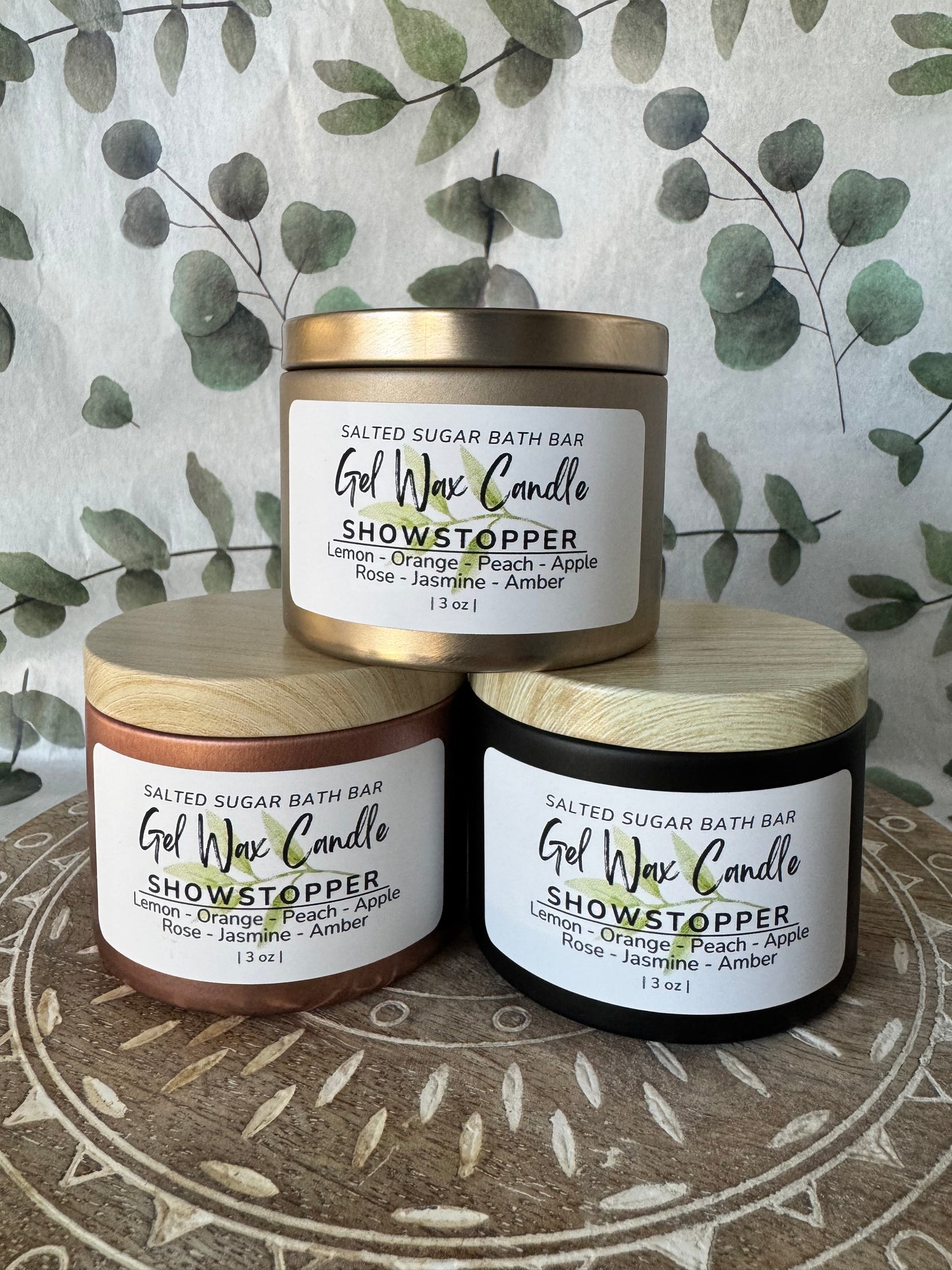 Gel Wax Candles